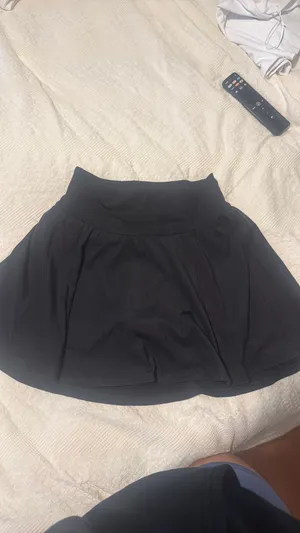 Hollister tennis skirt black thumbnail 2