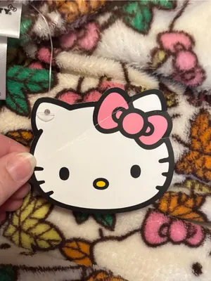 NWT Hello Kitty Hello Fall Plush Robe sz L thumbnail 5