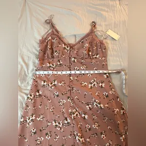 Gold‎ and Pink Sequin High Low Sundress thumbnail 4