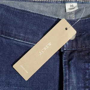 J‎ Crew Vintage Straight Leg Jeans With Velvet Stripe Denim 36 Women thumbnail 6