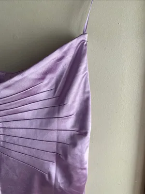 Retrofete Dehl Mini Satin Skirt Lilac thumbnail 7