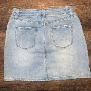 Arizona Jean Company Light Blue Denim Jean Skirt Size 5 thumbnail 2