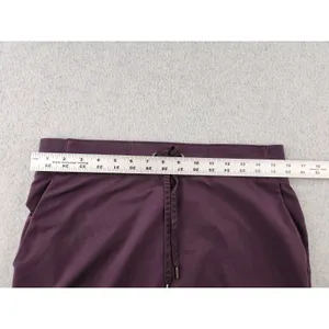 Athleta Midtown Skirt Wild Bloom Purple Elastic Waist Athleisure Womens Sz Small thumbnail 6