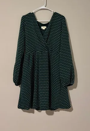 Maeve by Anthropologie long sleeve mini dress thumbnail 1