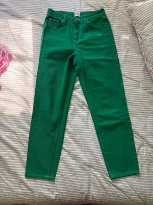 BDG Emerald Green Straight Leg Jeans thumbnail 4