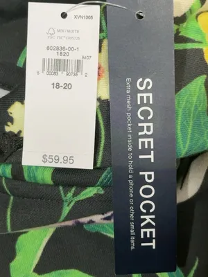 Gap Teen Floral Pullover Hoodie Size 18-20 Black Multicolor NWT thumbnail 9