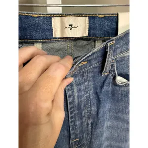 7 For All Mankind Easy Boot Jeans‎ 25 Medium Wash NWT Bootcut Denim Long 34.5 thumbnail 4
