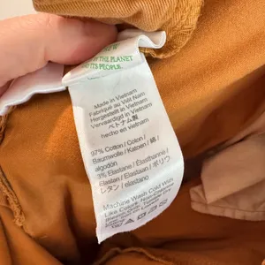 J.Crew Pleated‎ Chino Pants Caramel High Rise Tapered Cuff BG198 Sz 14l thumbnail 5