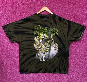 Misfits Mommy Can I Go Out & Kill Oversized Band Tie Dye Extra Large thumbnail 1
