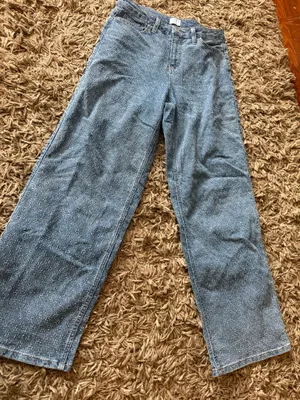 Time and Tru High Rise Rhinestone jeans thumbnail 1