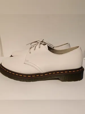 Dr. Martens Dr. Martens Iced Dove White Leather 1461 Women's Oxford Shoes Sz 11 thumbnail 10