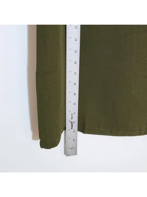 Lulus Olive Green Mini Short Sleeve Shift Dress Size Medium NWT thumbnail 7