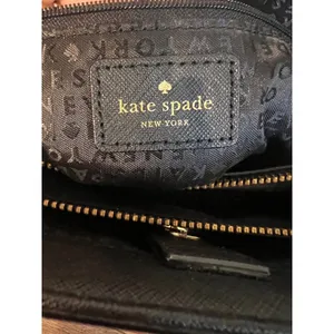 Kate Spade New York Laurel Way Evangelie Black Satchel Crossbody Bag Saffiano‎ thumbnail 8