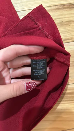 Olivaceous Maroon Skirt  thumbnail 2