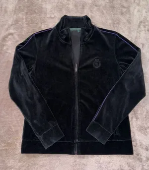 Ralph Lauren Women's‎ Active Velvet Full Zip Jacket Size Small thumbnail 1