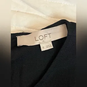 LOFT Linen Blend Belted Sleeveless Jumpsuit NWOT thumbnail 5