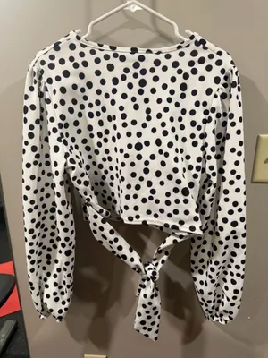 Pretty Little Thing Polka Dot Top thumbnail 2