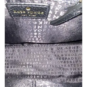 Kate‎ Spade Henderson Street Sawyer Satchel Black Leather Bow Handbag thumbnail 9