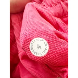 Lululemon Hotty Hot High Rise Lined Shorts Women's Hot Pink Size 4 thumbnail 4