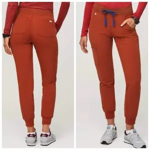 FIGS • Zamora jogger scrub pants in sold out auburn color thumbnail 6