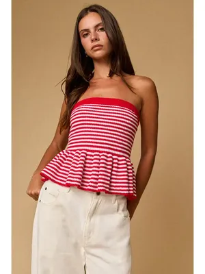 Boutique Striped Top thumbnail 2