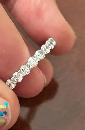 Ring 925 sterling silver size 8 thumbnail 1