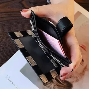 Wallet for Women Canvas Snap Closure Bifold Wallet Credit Card Coin Purse thumbnail 2