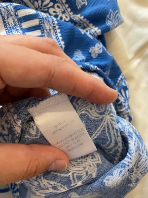 Lulus Blue & White Patterned Romper thumbnail 6