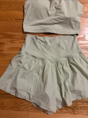 NWOT Aerie Mint Green workout set- small thumbnail 6