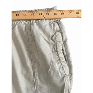 Free People We the Free Pants Medium Khaki High Waist Drawstring Wide Leg IJ10-1 thumbnail 5