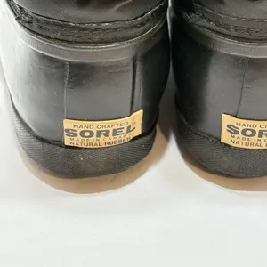 Vintage Sorel Kaufman Duck Boots Womens 10 Winter Rain Snow Ankle Lace Up thumbnail 5