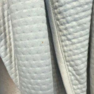 VICTORIA'S SECRET Robe Women’s Large Light Blue Cotton Blend Belted Waffle‎ Knit thumbnail 8