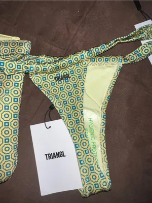 Triangl Bikini Set Yellow Size Xs, L thumbnail 6