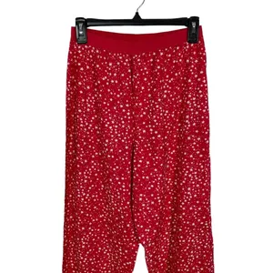 La Seuza Pajama Pants Small Red Lightweight Lounge‎ Sleepwear Cozy thumbnail 2