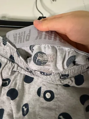 Victoria’s Secret Women’s Gray Polka Dot Lounge Shorts thumbnail 2