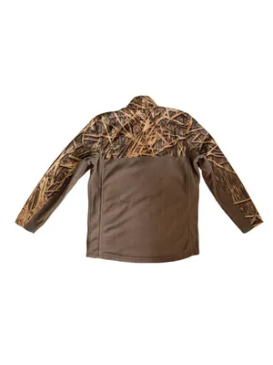Magellan Outdoors Camo Fleece Jacket Womens S Shadow Grass Blades Hunting thumbnail 2