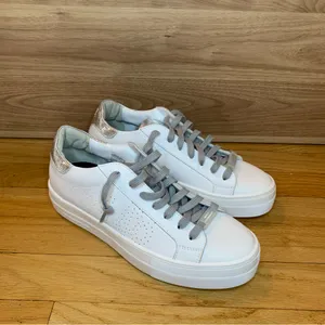 P448 X Project Sustainability White Sneakers - Size 41 thumbnail 2