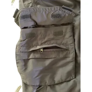 REI Women's Gray Nylon Cargo Hiking Utility Shorts size 6 thumbnail 4