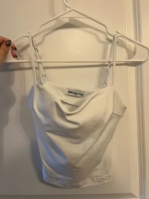 Princess Polly White Tank Top thumbnail 3