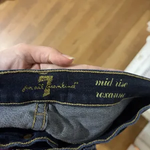 7 For All Mankind Jeans Womens 29 Blue Roxanne Ankle Skinny Stretch Dark Wash thumbnail 7