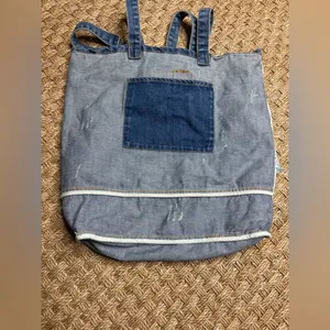 American Eagle Denim Tote Bag thumbnail 5