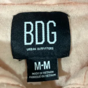 Bdg Urban Outfitters Teddy Faux Fur Crop‎ Hoodie Jacket M Pink Preowned thumbnail 3