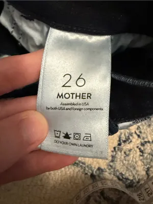 MOTHER Denim Jeans The Hustler Ankle Fray size 26 thumbnail 12