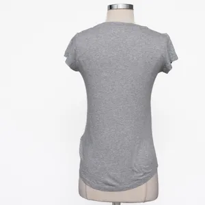 Zadig & Voltaire -‎ New! Skull Cotton & Modal T-shirt - Navy thumbnail 4