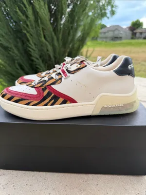 Coach City Sole Hair Court Sneakers NEW in box thumbnail 9