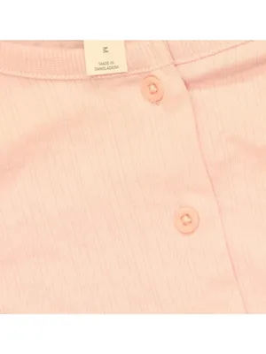 NWT Auden Variegated Ribbed Button Down Pajama Cardigan 94629500 Pink M thumbnail 6