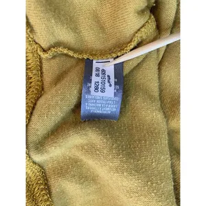 Aerie Soft‎ Velour Sweatshirt Women XS Mustard Yellow Oversized Cozy Top Comfy thumbnail 6