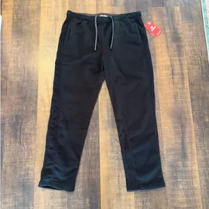 NWT Sherpa Adventure Gear Rolpa Fleece Pants Black XL thumbnail 9