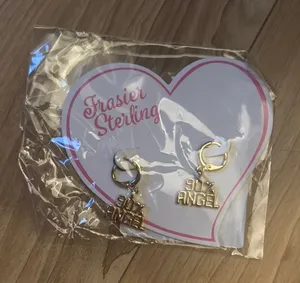 Frasier Sterling 90% Angel Earrings thumbnail 1