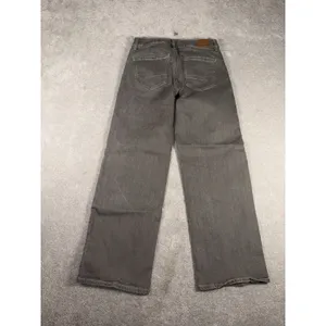 American Eagle Jeans Womens 4 Gray Stovepipe High Rise Straight Leg Stretch‎ thumbnail 6